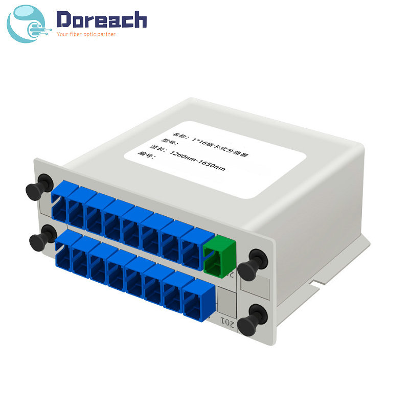 1x16 PLC splitter cassette  