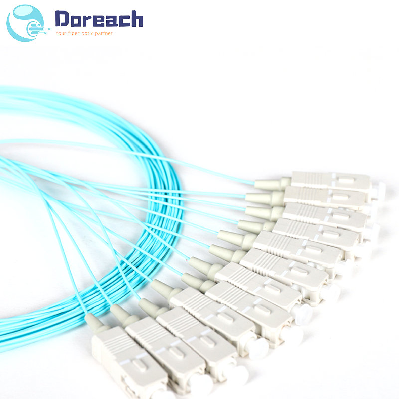 Fiber optic pigtail LC OM3 