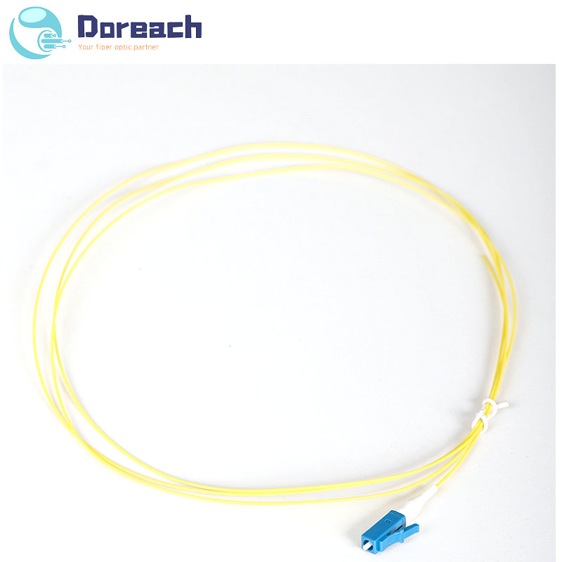 Fiber optic pigtail LC UPC 0.9mm